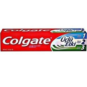 Colgate 3'lü Etki 100 ml 12 Adet Diş Macunu