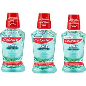Colgate 3x250 ml Plax Taze Nane Ferahlığı Ağız Bakım Suyu