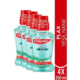 Colgate 4x250 ml Plax Taze Nane Ağız Bakım Suyu