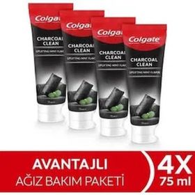 Colgate 4x75 ml Charcoal Clean Diş Macunu