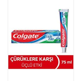 Colgate 75 ml 3'lü Etki Diş Macunu