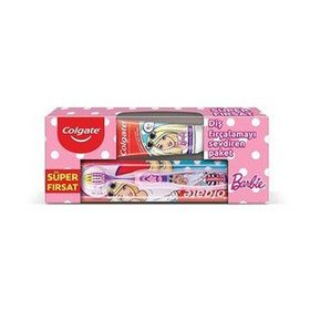 Colgate Barbie Batman 75 ml Çocuk Diş Macunu + Diş Fırçası
