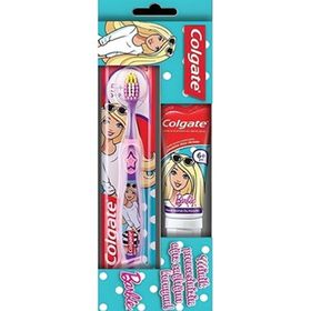 Colgate Barbie Diş Fırçası+75ml 5+ Diş Macunu 8718951516892