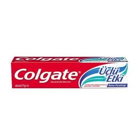 Colgate Çürüğe Karşı Etkili 3'lü Etki 12x50 ml Diş Macunu
