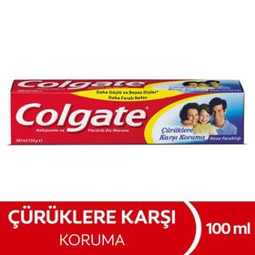 Colgate Çürüklere Karşı Koruma 2x100 ml Diş Macunu