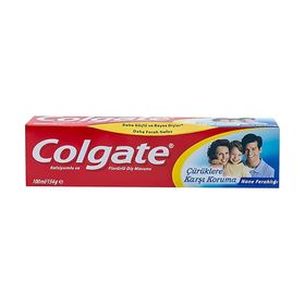 Colgate Çürüklere Karşı Koruma Nane Ferahlığı Florürlü 100 ml Diş Macunu