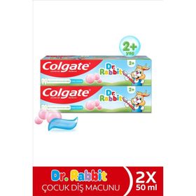 Colgate Dr. Rabbit 2x50 ml Strawberry Çocuk Diş Macunu