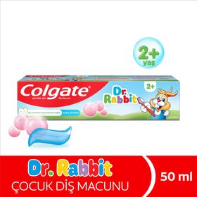 Colgate Dr. Rabbit Bubblegum 50 ml Çocuk Diş Macunu