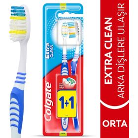 Colgate Ekstra Clean 1+1 Orta Diş Fırçası