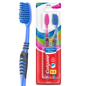 Colgate Extra Clean Colors 1+1 Diş Fırçası