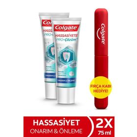 Colgate Hassasiyete Pro Çözüm Beyazlatıcı 2x75 ml Diş Macunu