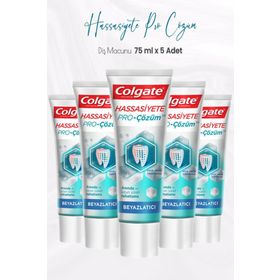 Colgate Hassasiyete Pro Çözüm Beyazlatıcı 75 ml 5 Adet Diş Macunu