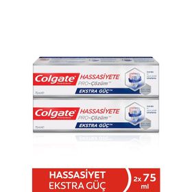 Colgate Hassasiyete Pro Çözüm Extra Güç 2x75 ml Diş Macunu