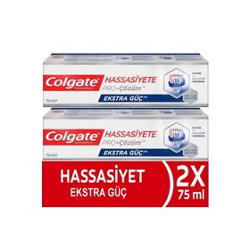 Colgate Hassasiyete Pro Çözüm Extra Güç 2x75 ml Diş Macunu