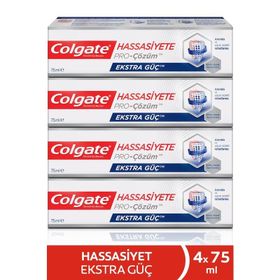 Colgate Hassasiyete Pro Çözüm Extra Güç 4x75 ml Diş Macunu