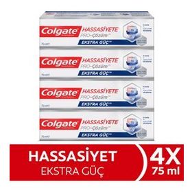 Colgate Hassasiyete Pro Çözüm Extra Güç 4x75 ml Diş Macunu