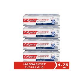 Colgate Hassasiyete Pro Çözüm Extra Güç 4x75 ml Diş Macunu