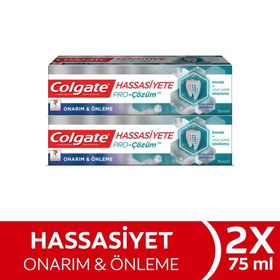 Colgate Hassasiyete Pro Çözüm Onarım 2x75 ml Diş Macunu
