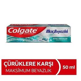Colgate Max White 50 ml Beyaz Kristaller Macun