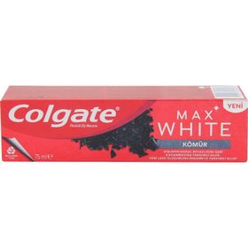 Colgate Max White Charcoal Kömür Beyazlatıcı Florürlü 75 ml Diş Macunu
