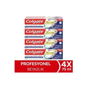 Colgate Max White Kalıcı Beyazlık Beyazlatıcı 4x75 ml Diş Macunu