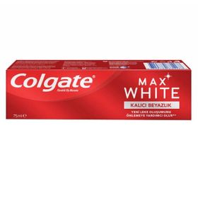 Colgate Max White Kalıcı Beyazlık Beyazlatıcı 4x75 ml Diş Macunu