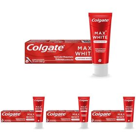 Colgate Max White Kalıcı Beyazlık Beyazlatıcı 4x75 ml Diş Macunu