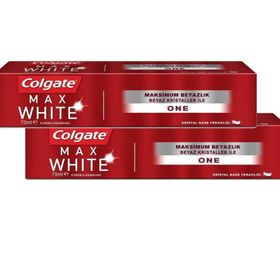 Colgate Max White One 2x75 ml Diş Macunu ve Üçlü Etki Fırçası