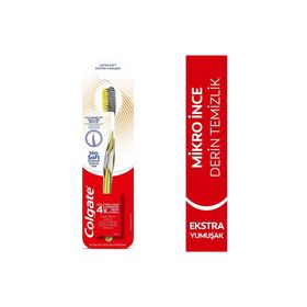 Colgate Mikro Ince Advanced Manuel Diş Fırçası 3 + 2 Optic White 125 ml Aktif Kömür Beyazlatıcı Diş Macunu