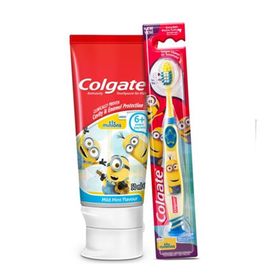 Colgate Minions 50 ml Çocuk Diş Macunu+Minions Çocuk Diş Fırçası