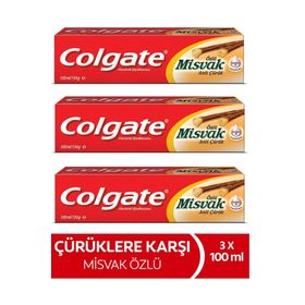 Colgate Misvak Özlü 3x100 ml Diş Macunu