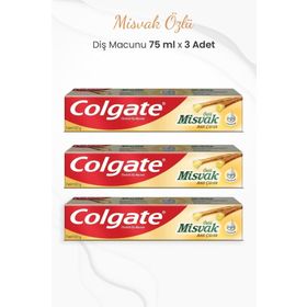 Colgate Misvak Özlü 3x75 ml Diş Macunu