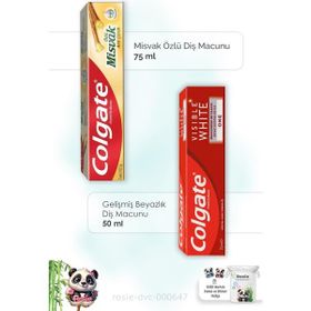 Colgate Misvak Özlü Visible White 2x75 ml Diş Macunu