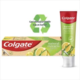 Colgate Natural Extracts Aktif Limon Özlü 50 ml Diş Macunu