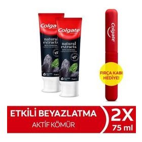 Colgate Natural Extracts Ginseng ve Nane Aromalı 2x75 ml Diş Macunu