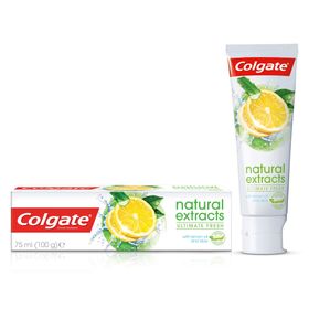 Colgate Natural Extracts Limon Yağı ve Aloe Vera 75 ml Diş Macunu