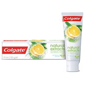 Colgate Natural Extracts Limon Yağı ve Aloe Vera 75 ml Diş Macunu