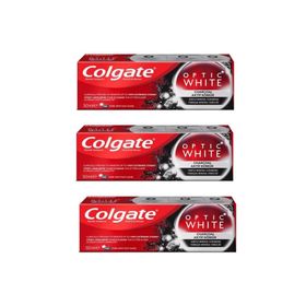 Colgate Optic White Aktif Kömür 50ml 3adet Diş Macunu