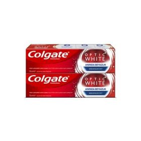 Colgate Optic White Anında Beyazlık 2x75 ml Diş Macunu