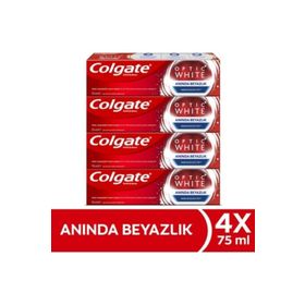 Colgate Optic White Anında Beyazlık 4x75 ml Diş Macunu