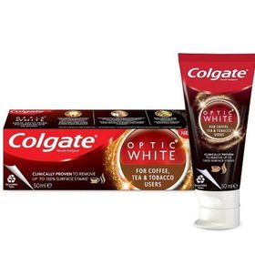 Colgate Optic White Çay Kahve ve Sigara Kullananlar İçin 50 ml Diş Macunu