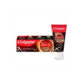 Colgate Optic White Kahve, Çay ve Tütün Kullananlar Için Beyazlatıcı 2x50 ml Diş Macunu