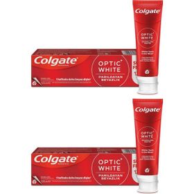 Colgate Optic White Parıldayan Beyazlık 2x125 ml Diş Macunu