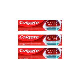 Colgate Optic White Parıldayan Beyazlık 3x75 ml Diş Macunu