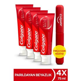 Colgate Optic White Parıldayan Beyazlık 4x75 ml Diş Macunu