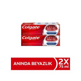 Colgate Optik Anında Beyazlık 2x75 ml Diş Macunu
