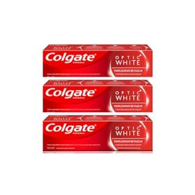 Colgate Optik Beyaz 3x75 ml Diş Macunu