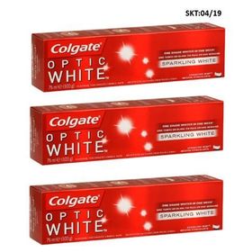 Colgate Optik Beyaz 3x75 ml Diş Macunu