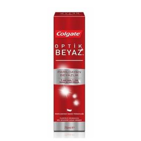 Colgate Optik Beyaz Kömürlü 75 ml Diş Macunu
