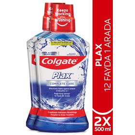 Colgate Plax 2x500 ml Complete Care Alkolsüz Gargara